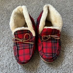 Women’s Plaid Moccasin Slipper
